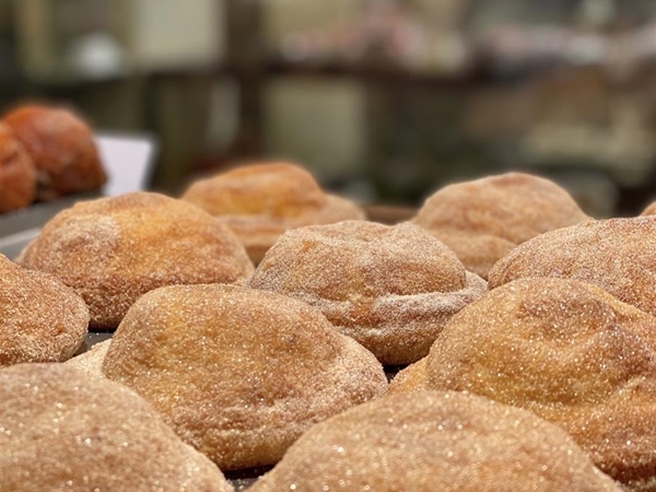 Appelbeignet van de patissier