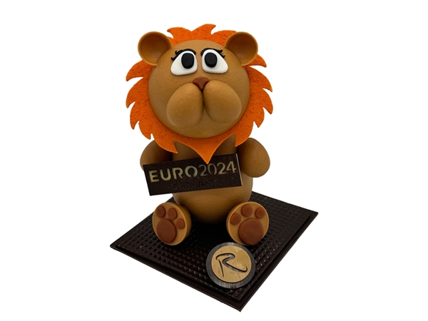 Oranje Leeuw van chocolade