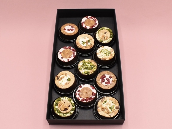 Zoete Sushi's in presentverpakking
